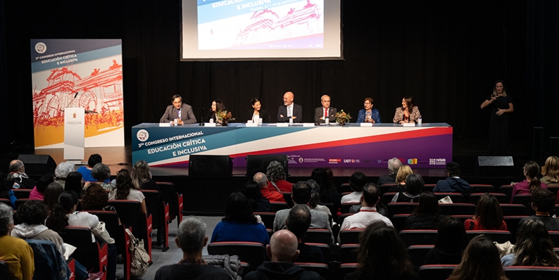 Inauguración del III Congreso Internacional de Educación Crítica e Inclusiva