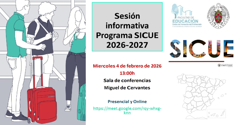 Sesión informativa Programa SICUE 2026-2027