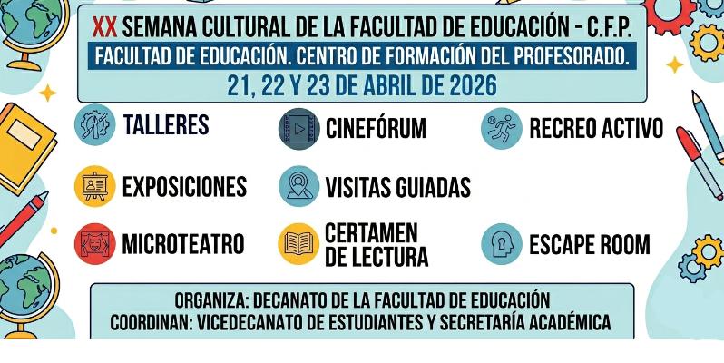 Programa Semana Cultural de la Facultad de Educación - C.F.P.