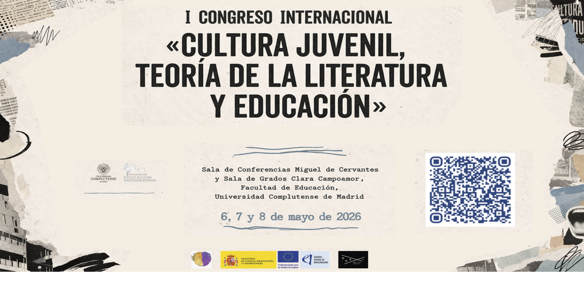 I Congreso Internacional Cultura Juvenil, Teoría de la Literatura y Educación