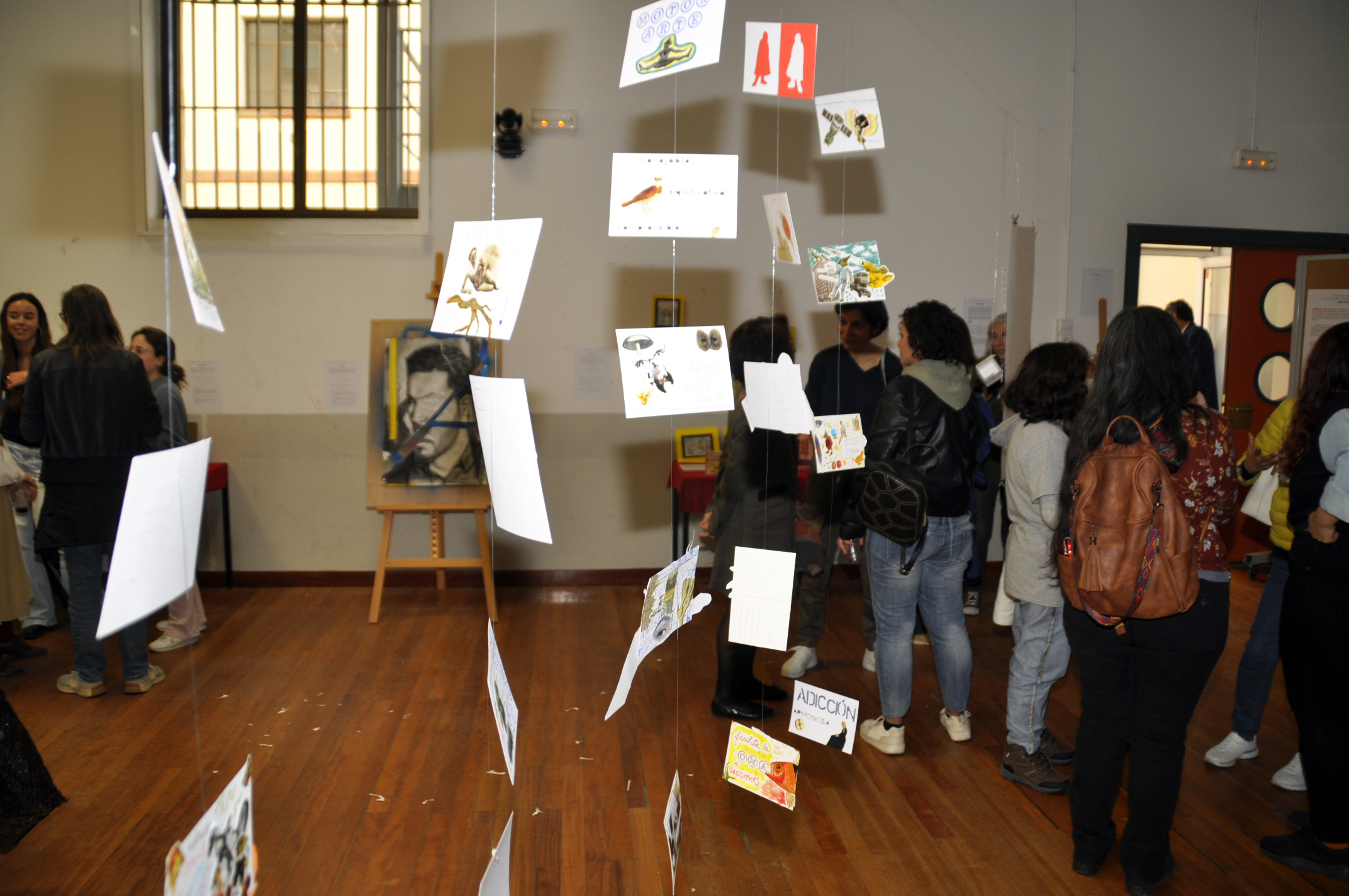 inauguración de la exposición enseñar el arte
